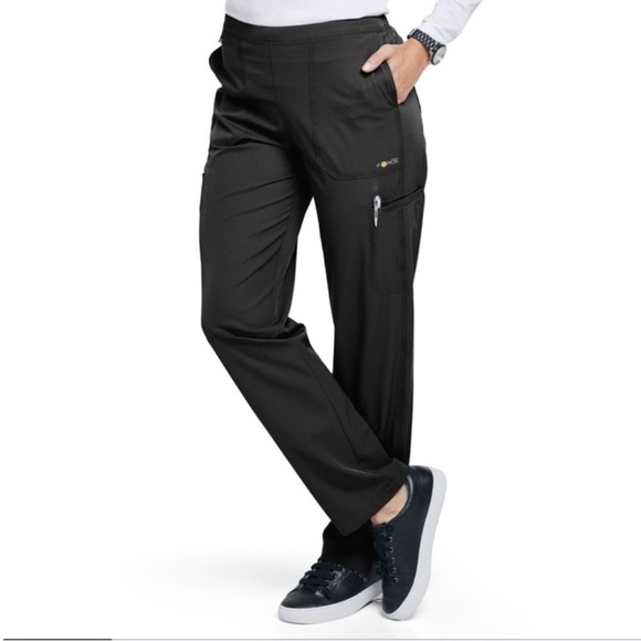 Carhartt Liberty Flat Front Straight Leg Pants in Black Size Large Petite - Picture 1 of 13